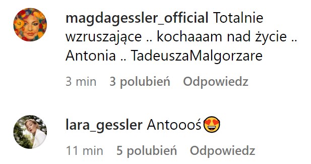 Tadeusz Müller, Magda Gessler, Lara Gessler /www.instagram.com/tadeusz_muller /Instagram