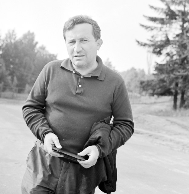 Tadeusz Różewicz, czerwiec 1966 rok /CAF/Stanisław Moroz /PAP