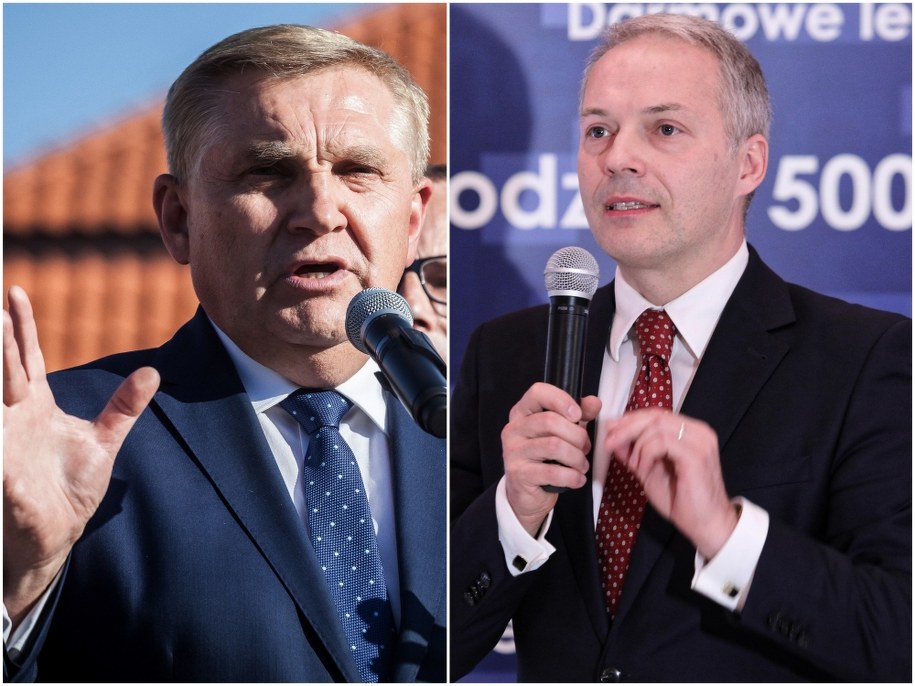 Tadeusz Truskolaski i Jacek Żalek /Marcin Onufryjuk/Artur Reszko /PAP