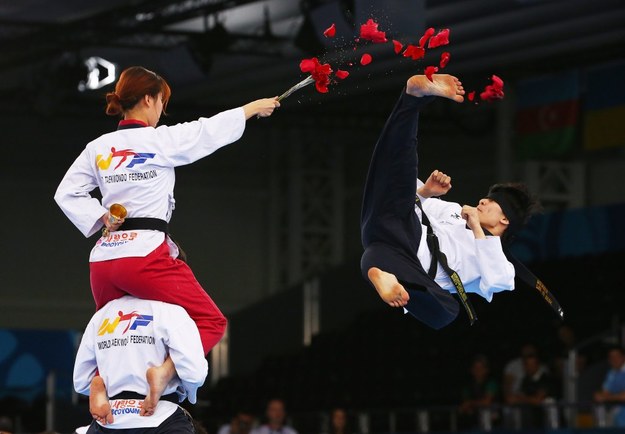 Taekwondo/Komitet Organizacyjny Igrzysk Europejskich /Komitet Organizacyjny Igrzysk Europejskich /Materiały prasowe