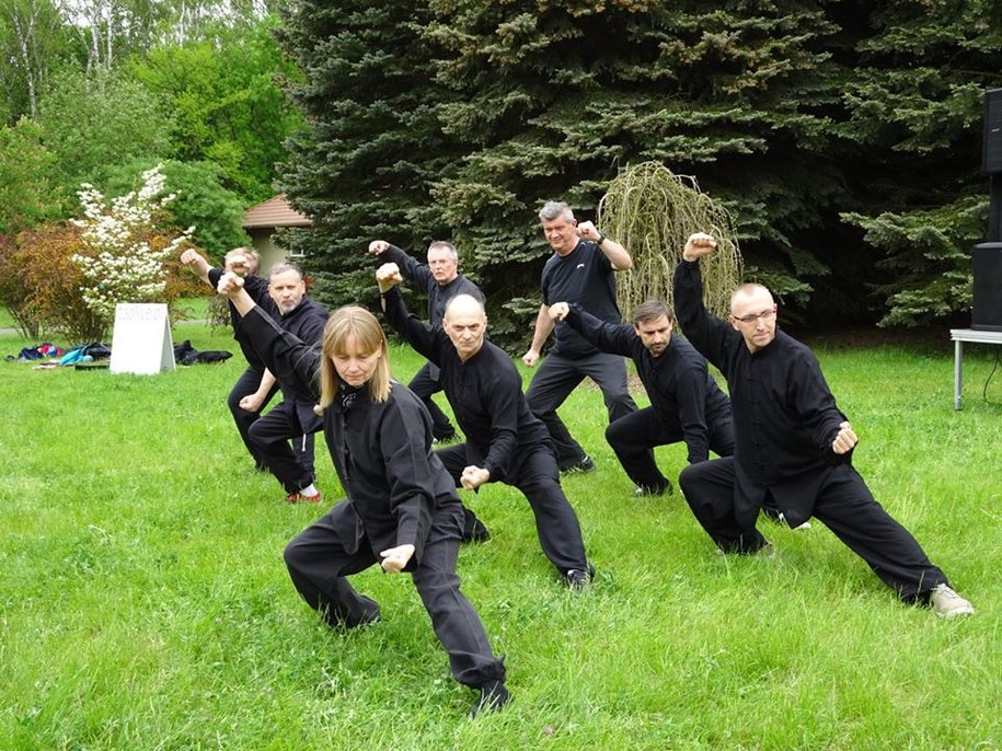 Tai chi to jedna z propozycji ruchu na świeżym powietrzu Zielonej Łodzc /Zielona Łódź /Materiały prasowe