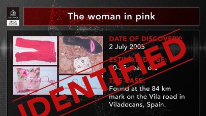 Tajemnicza śmierć w Hiszpanii: Po 20 latach poznaliśmy tożsamość "kobiety w różu"