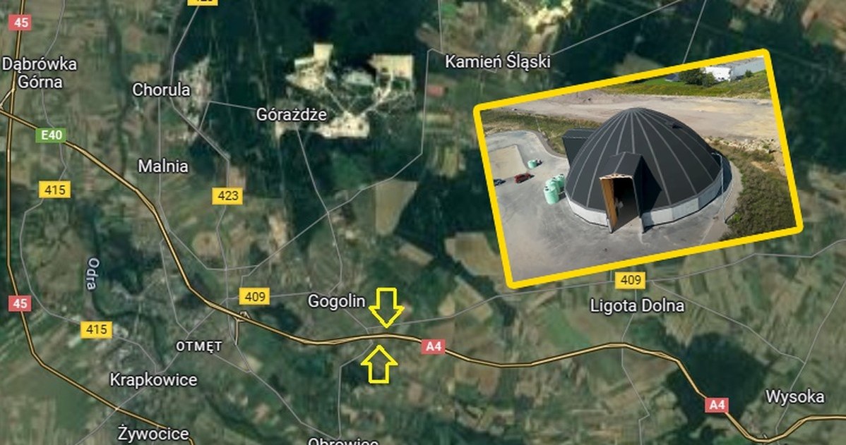 Tajemnicze konstrukcje przy drogach to kopuły Fitzpatricka. Do czego służą? /screen z Google Maps / GDDKiA /INTERIA.PL