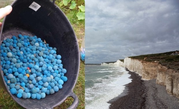 Tajemnicze kulki na plażach w Wielkiej Brytanii. Znaleziono ich ponad tysiąc 