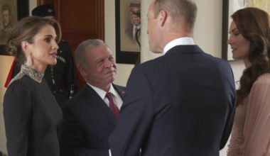 Tajemnicze spotkanie księcia Williama z królową Jordanii! Wydało się, o czym rozmawiali