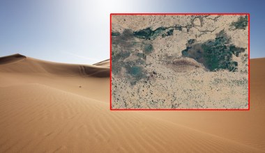Tajemnicze usta na pustyni. Zobaczysz je na Mapach Google