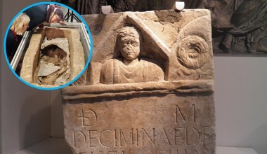 Tajemniczy pochówek gipsowy w rzymskiej Brytanii. Kto zostawił odciski palców?