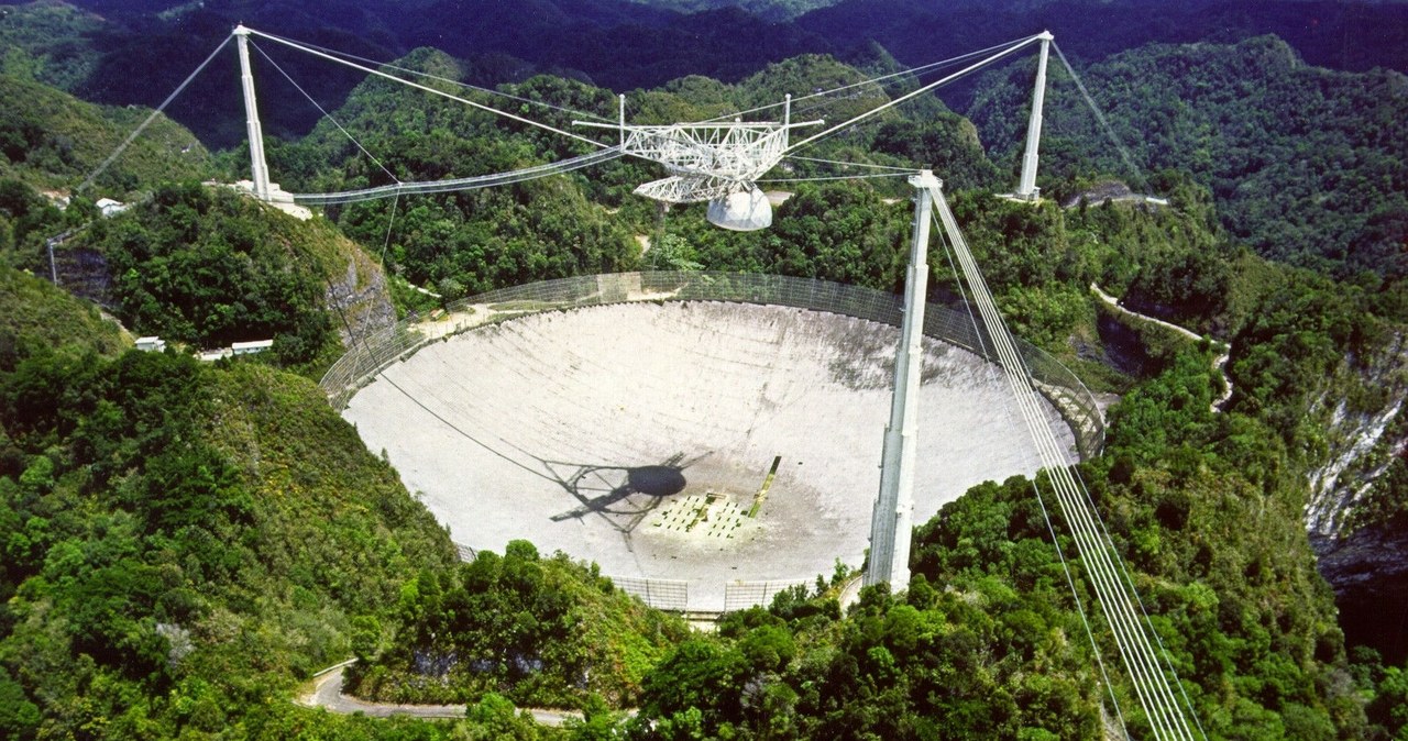 Tajemniczy sygnał z kosmosu. Rozwiązano zagadkę sprzed 47 lat. /NAIC Arecibo Observatory, a facility of the NSF /materiały prasowe