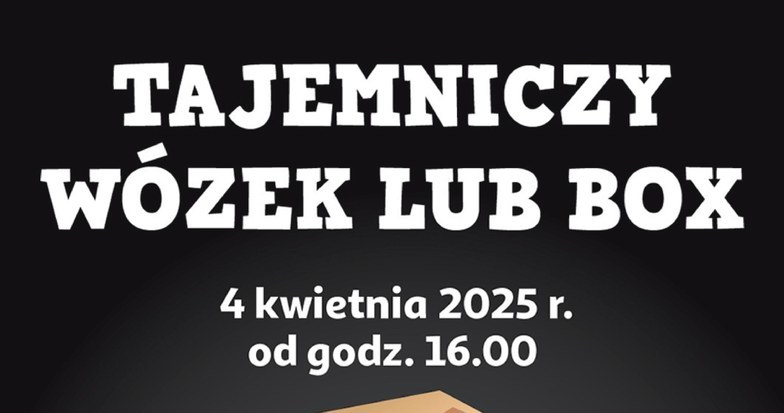 Tajemniczy wózek lub Box w Auchan /Auchan /INTERIA.PL