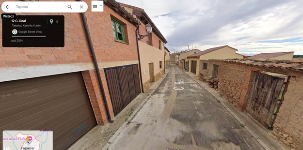 Tajueco na zdjęciach Google Street View /Zrzut ekranu