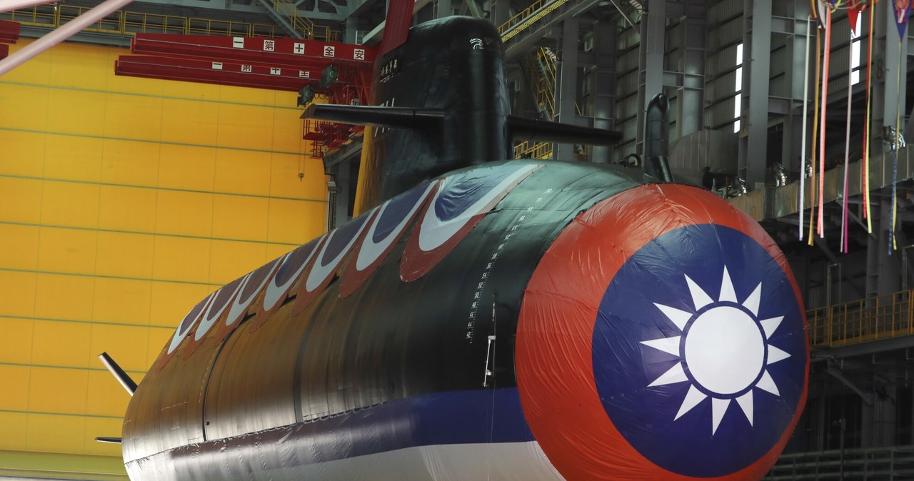 Tajwan wybudował własny okręt podwodny /ChiangYing-ying/Associated Press /East News