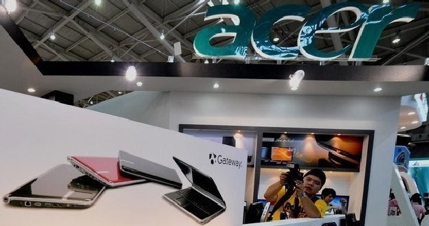 Tajwański Acer do 2011 r. planuje zostać największym sprzedawcą laptopów i netbooków na świecie /AFP