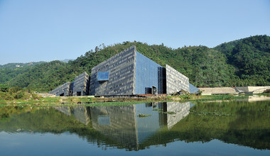 Tajwańskie muzeum, które wyrasta z wody