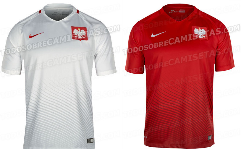 Tak będą wyglądać koszulki "Biało-czerwonych" na Euro 2016? /Internet