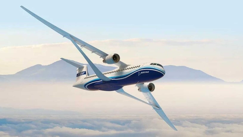 Tak będą wyglądały ciche i ekologiczne samoloty pasażerskie przyszłości od Boeinga /Geekweek