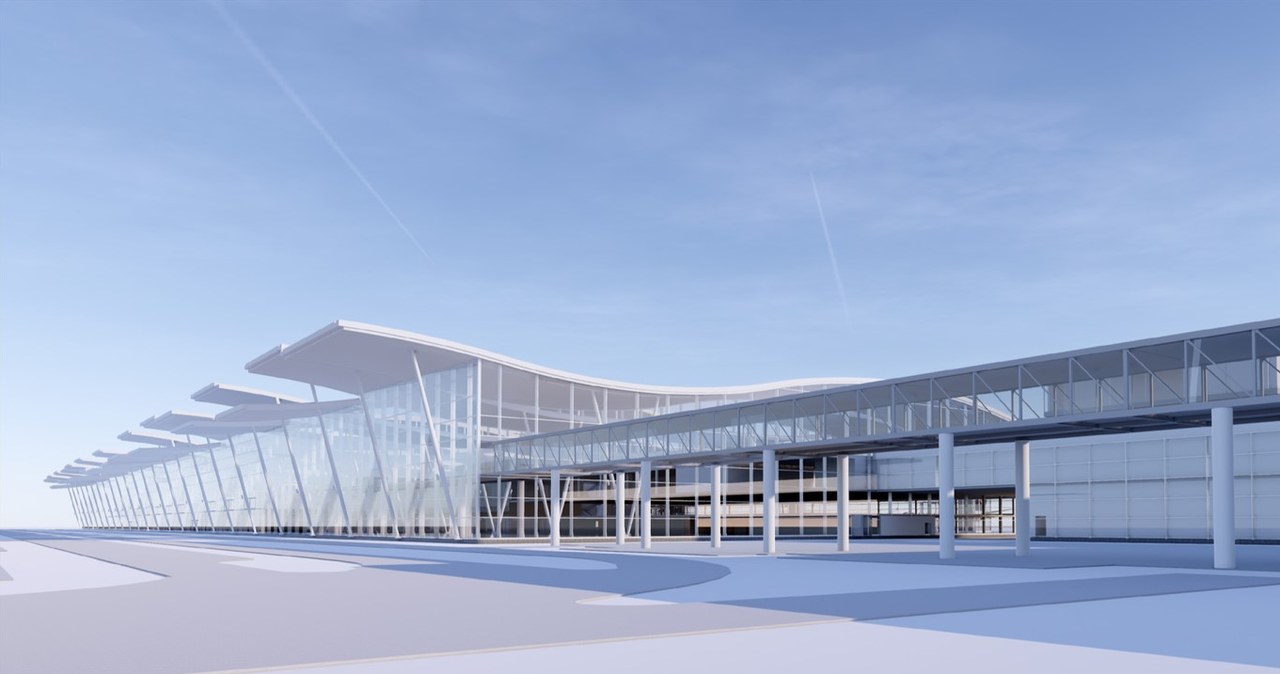 Tak będzie wyglądać lotnisko we Wrocławiu /Wroclaw Airport /materiały prasowe