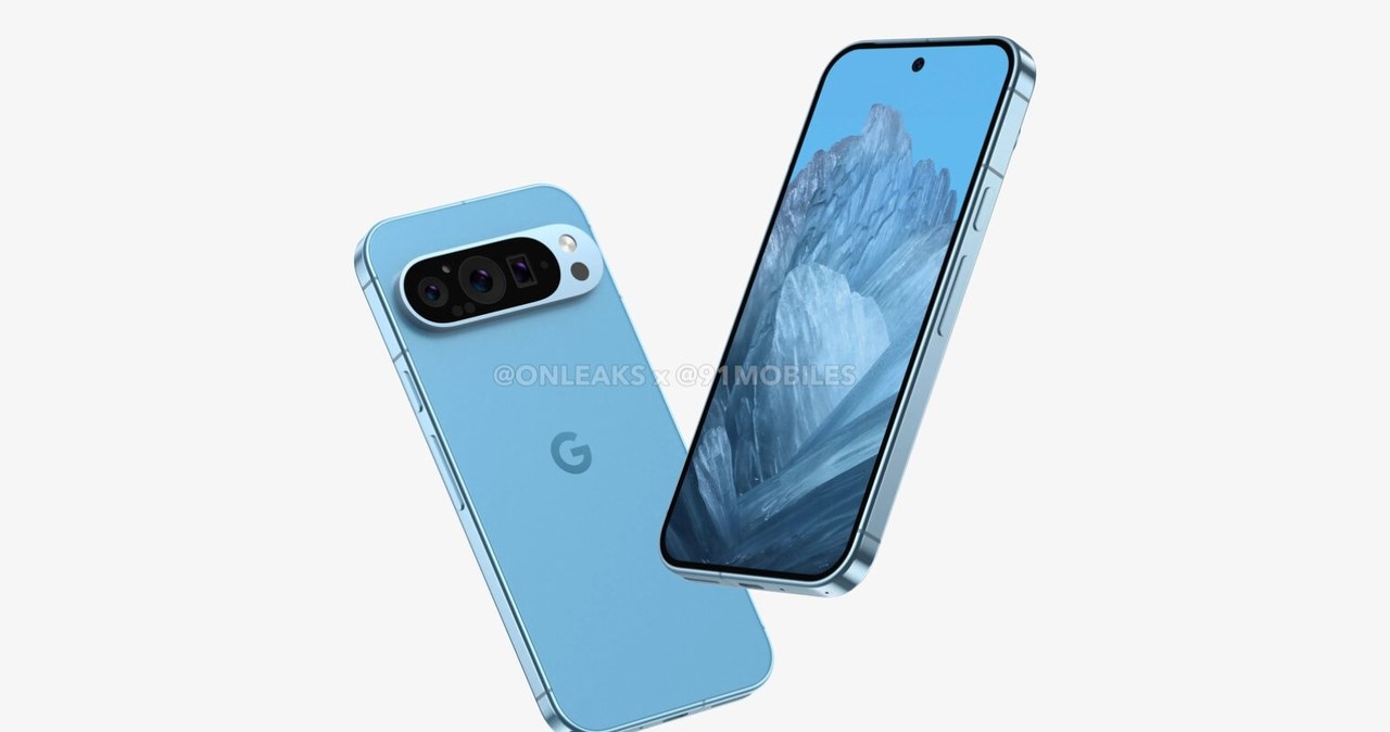 Tak będzie wyglądał Google Pixel 9? /Onleaks/MySmartPrice /materiał zewnętrzny