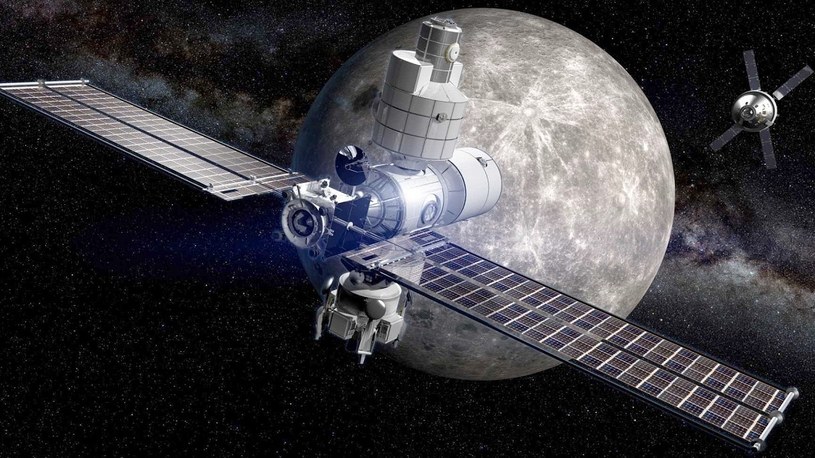Tak będzie wyglądał Księżycowy Port Kosmiczny. Zbuduje go wspólnie kilka krajów /Geekweek