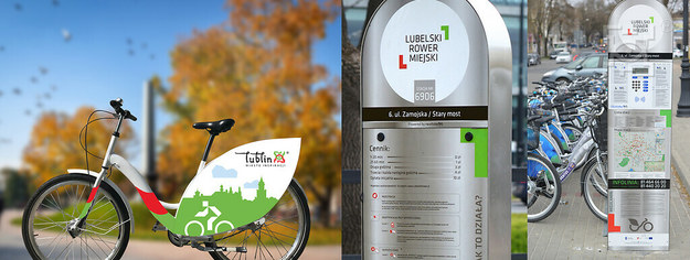 Tak będzie wyglądał nowy rower miejski w Lublinie /Lublin.eu /Materiały prasowe
