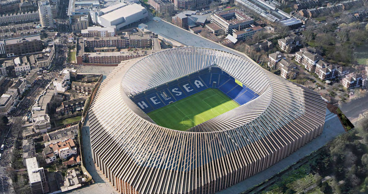 Tak będzie wyglądał nowy Stamford Bridge? /materiały prasowe
