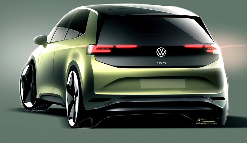 Tak będzie wyglądał nowy Volkswagen ID.3 /materiały prasowe