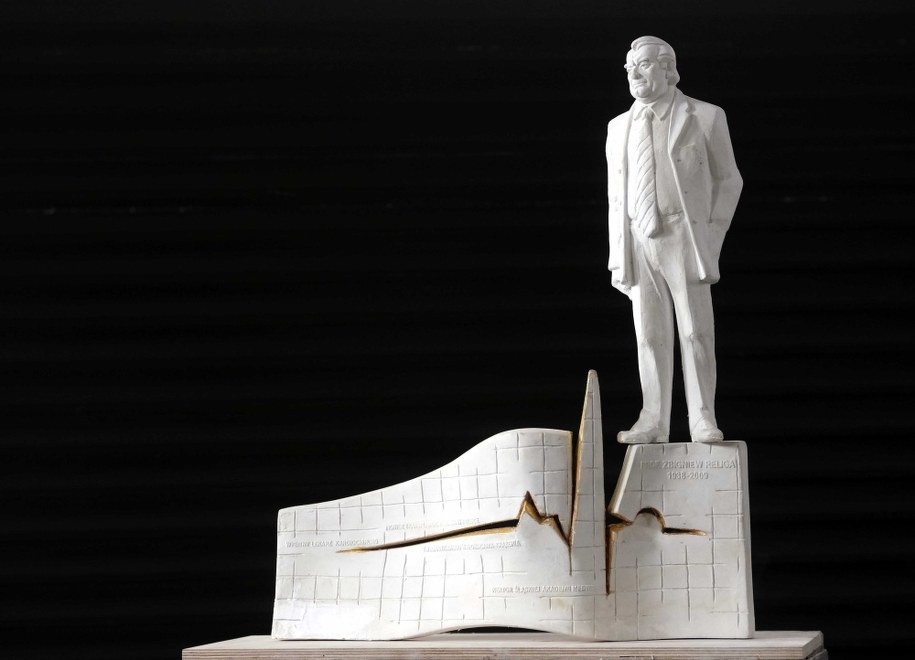 Tak będzie wyglądał pomnik Zbigniewa Religi /Archiwum Urzędu Miejskiego w Zabrzu /