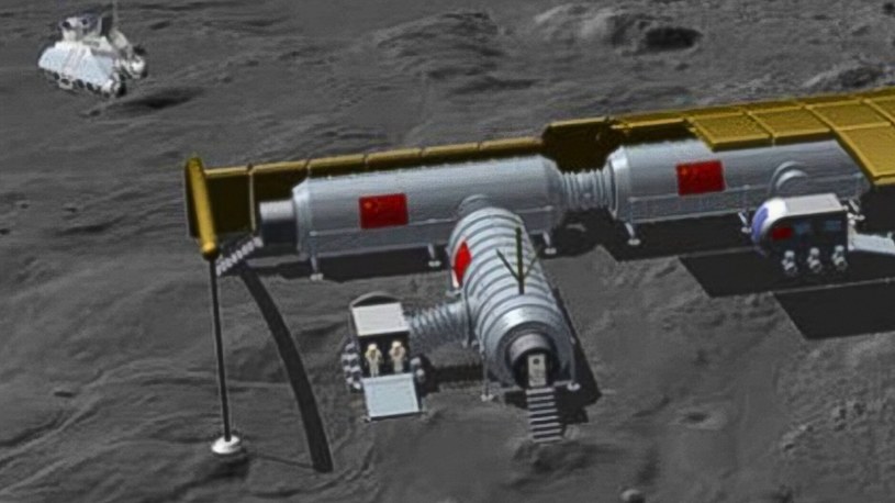 Tak będzie wyglądała chińsko-rosyjska baza na Księżycu. Powstanie za kilka lat /Geekweek
