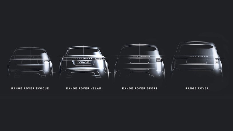 Tak będzie wyglądała nowa gama Range Rovera /Informacja prasowa
