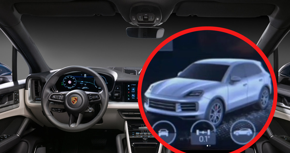 Tak będzie wyglądało nowe Porsche Cayenne? Zdradził to system infotaiment /materiały prasowe