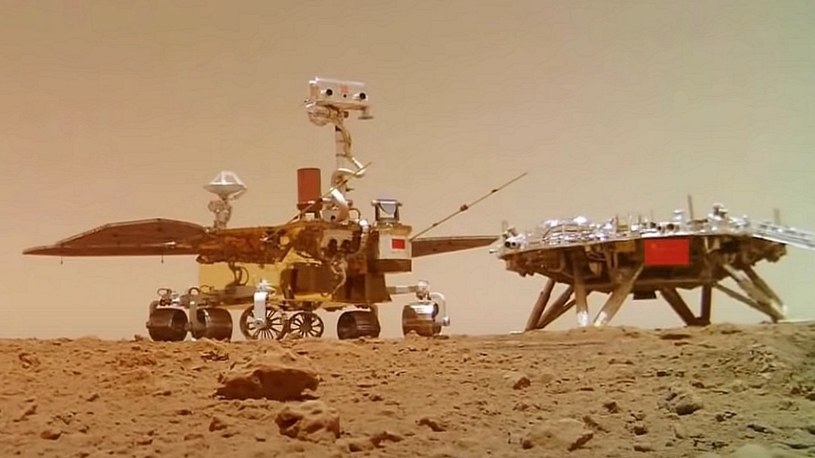 Tak brzmi i wygląda powierzchnia Marsa. Chiński łazik przesłał najnowsze nagranie [WIDEO] /Geekweek