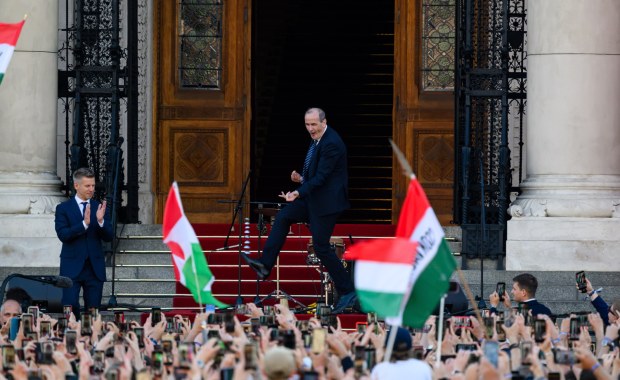 Tak cieszyli się Węgrzy. Jeden polityk szczególnie