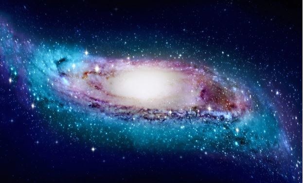 Tak Droga Mleczna może wyglądać z dużej odległości, gdybyśmy mieli okazję ją stamtąd obserwować /materiały prasowe