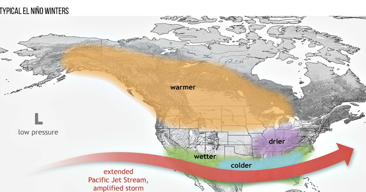 Tak El Niño i La Niña wpływają na pogodę. /NOAA/Science Photo Library