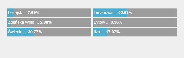 Tak głosowaliście na Twoje Miasto w Faktach RMF FM! /RMF FM /Zrzut ekranu