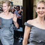 Tak Kelly Rutherford wyglądała na pokazie Magdy Butrym. Ta sukienka to czyste cudo