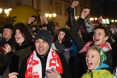 Tak kibicowaliście Polakom w piątek w Krakowie