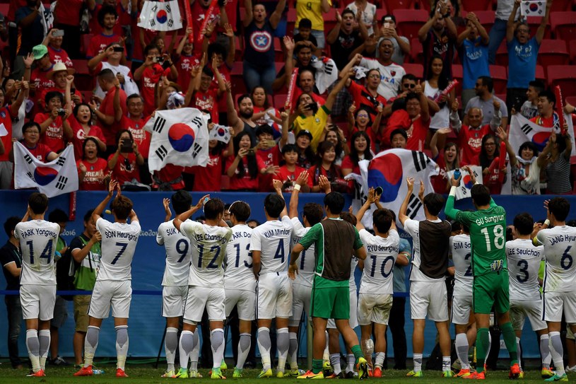 Tak Koreańczycy świętowali zwycięstwo z Meksykiem /AFP