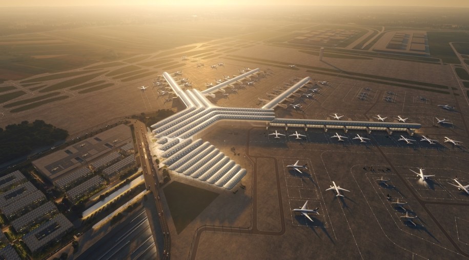 Tak ma wyglądać Centralny Port Komunikacyjny /Spółka CPK /