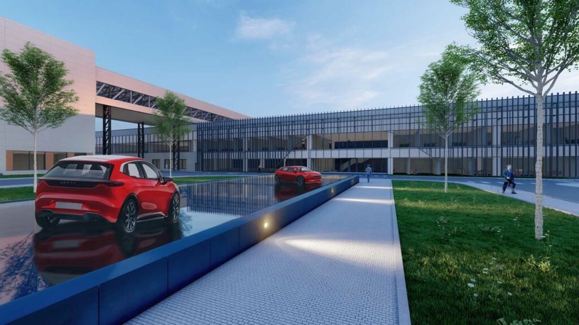 Tak ma wyglądać fabryka Izery w Jaworznie. Czy będą tam powstawać samochody na bazie koreańskiej platformy E-GMP grupy Hyundai-Kia? /materiały prasowe