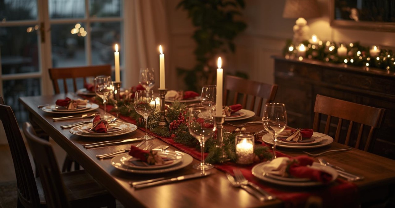 Tak ma wyglądać stół na Wigilię! Złoto i biel to hit sezonu /Canva Pro /INTERIA.PL