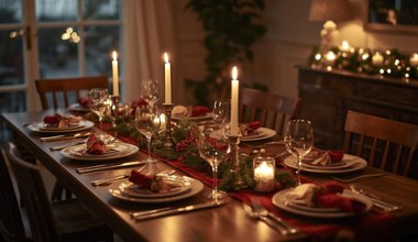 Tak ma wyglądać stół na Wigilię! Złoto i biel to hit sezonu