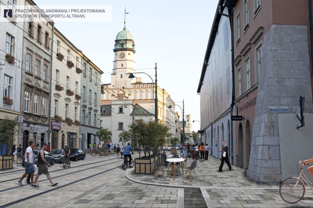 Tak ma wyglądać ulica Krakowska po remoncie /ZIKIT KRAKÓW /RMF FM
