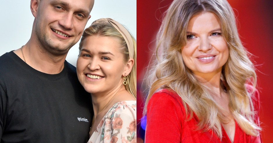 Tak Manowska wystroiła się na ślub Klaudii i Valentyna z "Rolnik szuka żony" /AKPA