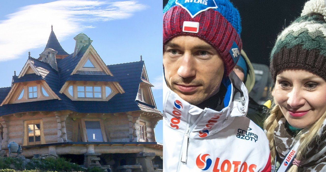 Tak mieszka Kamil Stoch z żoną, Ewą Bilan-Stoch /East News