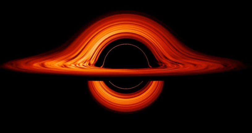 Tak może wyglądać czarna dziura /NASA