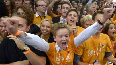 Tak Niemcy cieszą się z wyników wyborów