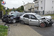 Tak omijała auto, że doprowadziła do czołowego zderzenia!