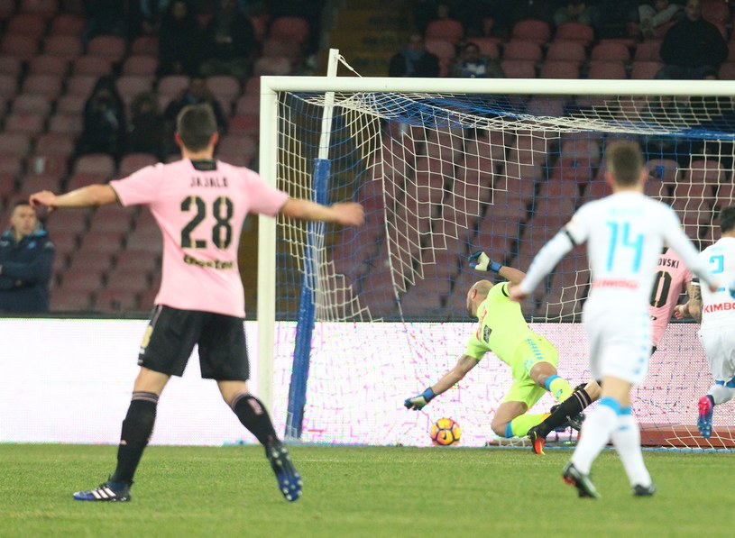 Tak padła bramka na 1-0 dla Palermo /AFP