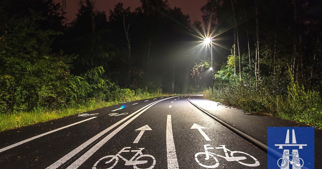 Tak pięknie prezentuje się pierwsza w Polsce autostrada dla rowerów /Geekweek