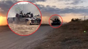 Tak polskie czołgi pomagają wypędzić Rosjan z Ukrainy